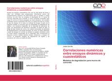 Buchcover von Correlaciones numéricas entre ensayos dinámicos y cuasiestáticos