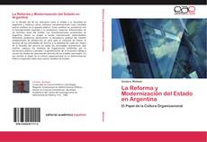 Bookcover of La Reforma y Modernización del Estado en Argentina