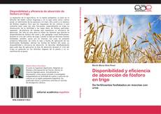 Portada del libro de Disponibilidad y eficiencia de absorción de fósforo en trigo