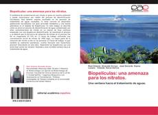 Capa do livro de Biopelículas: una amenaza para los nitratos. 
