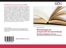 Buchcover von Metodología de proyección de aprendizaje