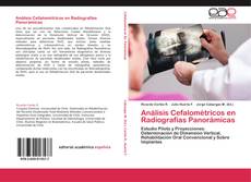 Bookcover of Análisis Cefalométricos en Radiografías Panorámicas