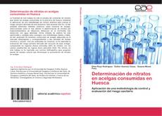 Capa do livro de Determinación de nitratos en acelgas consumidas en Huesca 