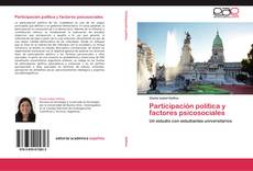 Обложка Participación política y factores psicosociales