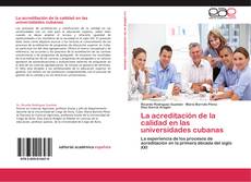 Capa do livro de La acreditación de la calidad en las universidades cubanas 