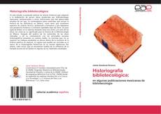 Couverture de Historiografía bibliotecológica: