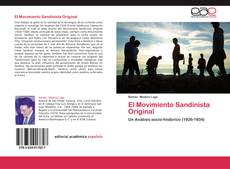 Buchcover von El Movimiento Sandinista Original