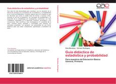 Guía didáctica de estadística y probabilidad kitap kapağı