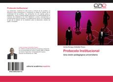 Capa do livro de Protocolo Institucional 