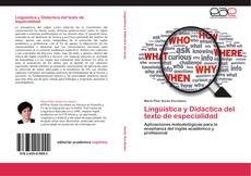 Обложка Língüística y Didáctica del texto de especialidad