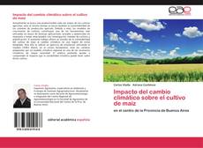 Capa do livro de Impacto del cambio climático sobre el cultivo de maíz 