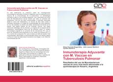 Capa do livro de Inmunoterapia Adyuvante con M. Vaccae en Tuberculosis Pulmonar 