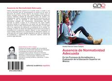 Buchcover von Ausencia de Normatividad Adecuada