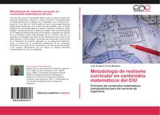 Обложка Metodología de rediseño curricular en contenidos matemáticos del CIU