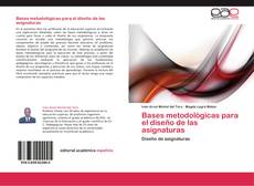 Portada del libro de Bases metodológicas para el diseño de las asignaturas