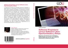 Portada del libro de Software Propietario versus Software Libre: Oportunidades y Retos