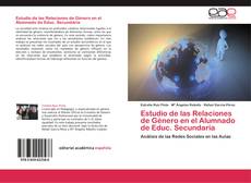 Portada del libro de Estudio de las Relaciones de Género en el Alumnado de Educ. Secundaria