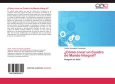 Bookcover of ¿Cómo crear un Cuadro de Mando Integral?