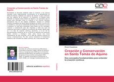 Capa do livro de Creación y Conservación en Santo Tomás de Aquino 