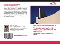 Copertina di Técnicas de producción limpia y aseguramiento de la calidad