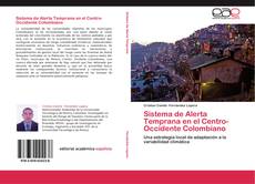 Capa do livro de Sistema de Alerta Temprana en el Centro-Occidente Colombiano 