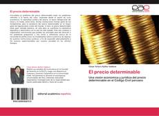 Copertina di El precio determinable