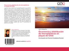 Capa do livro de Ocurrencia y distribución de microplásticos en playas de Chile 