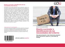 Bookcover of Diseño curricular e identificación de las necesidades del entorno