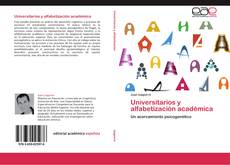 Buchcover von Universitarios y alfabetización académica