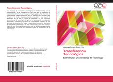 Обложка Transferencia Tecnológica