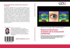 Bookcover of Representaciones sociales de la educación ambiental