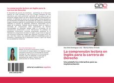 Bookcover of La comprensión lectora en Inglés para la carrera de Derecho