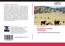 El ganado criollo mexicano kitap kapağı