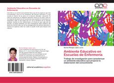 Capa do livro de Ambiente Educativo en Escuelas de Enfermería 