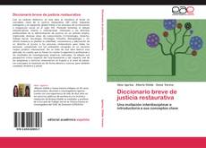 Portada del libro de Diccionario breve de justicia restaurativa