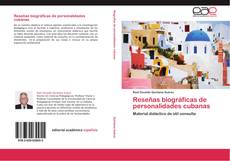 Capa do livro de Reseñas biográficas de personalidades cubanas 