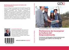 Buchcover von Pertinencia de Incorporar la Cultura del Emprendimiento