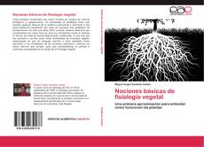 Bookcover of Nociones básicas de fisiología vegetal