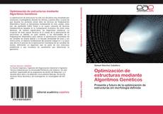 Capa do livro de Optimización de estructuras mediante Algoritmos Genéticos 