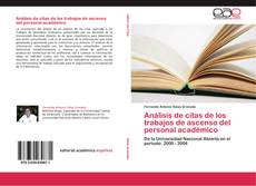 Bookcover of Análisis de citas de los trabajos de ascenso del personal académico