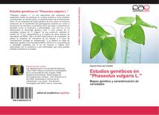 Capa do livro de Estudios genéticos en "Phaseolus vulgaris L." 