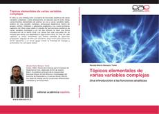 Bookcover of Tópicos elementales de varias variables complejas