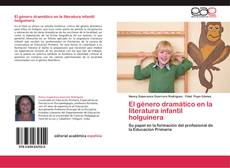 Bookcover of El género dramático en la literatura infantil holguinera