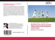 Capa do livro de Significación del proyecto sociocultural Hormiquitas Laboriosas 