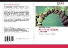 Bookcover of Análisis de Múltiples Criterios