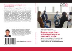 Buenas prácticas psicológicas en un contexto social kitap kapağı