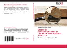 Portada del libro de Bloque de constitucionalidad en Colombia: jurisprudencia y doctrina