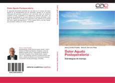 Buchcover von Dolor Agudo Postoperatorio