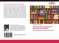 Capa do livro de Prevención Integral en Materia de Drogas 