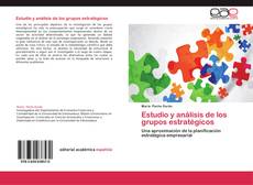 Capa do livro de Estudio y análisis de los grupos estratégicos 